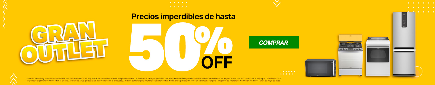 outlet whirlpool descuentos electrodomesticos